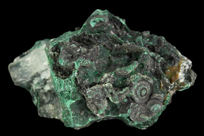 Fibrous Malachite Crystal Cluster - Mexico #126958